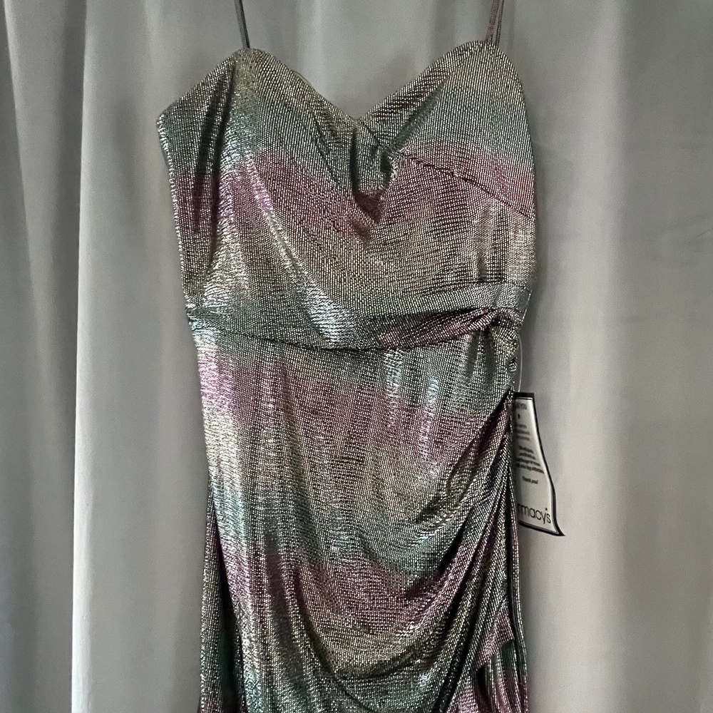 Shimmery cocktail dress